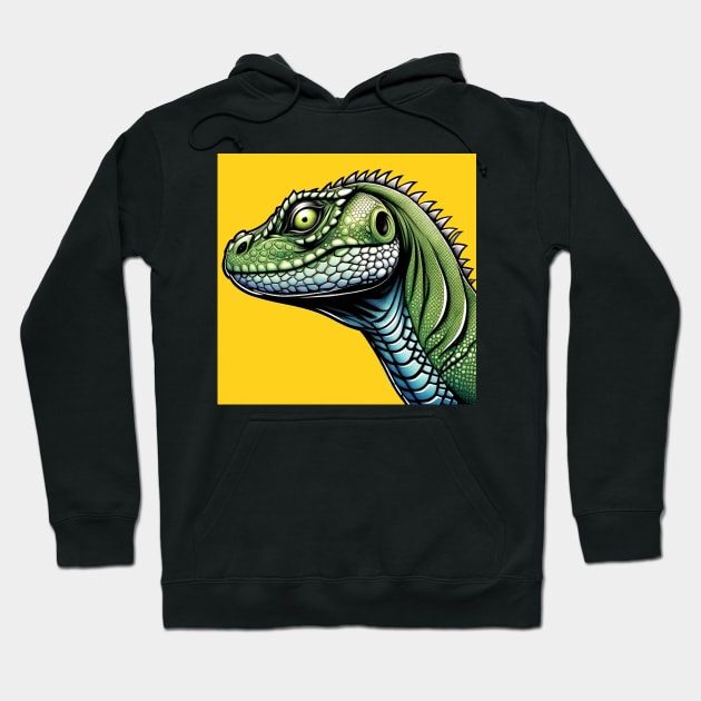 Gecko lizard Hoodie by CrispytheGhoul